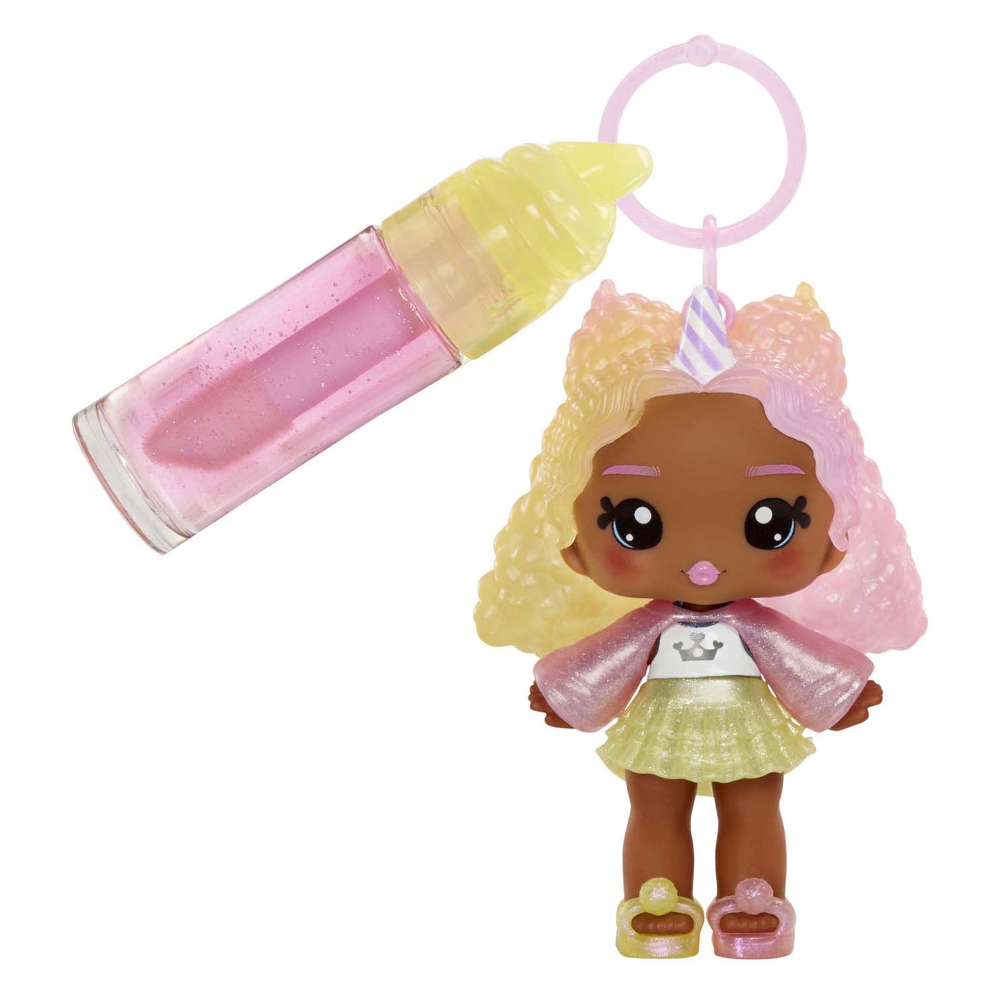 MGA Entertainment Yummiland Pop - Nia Candy Flusen mit Lipgloss Set