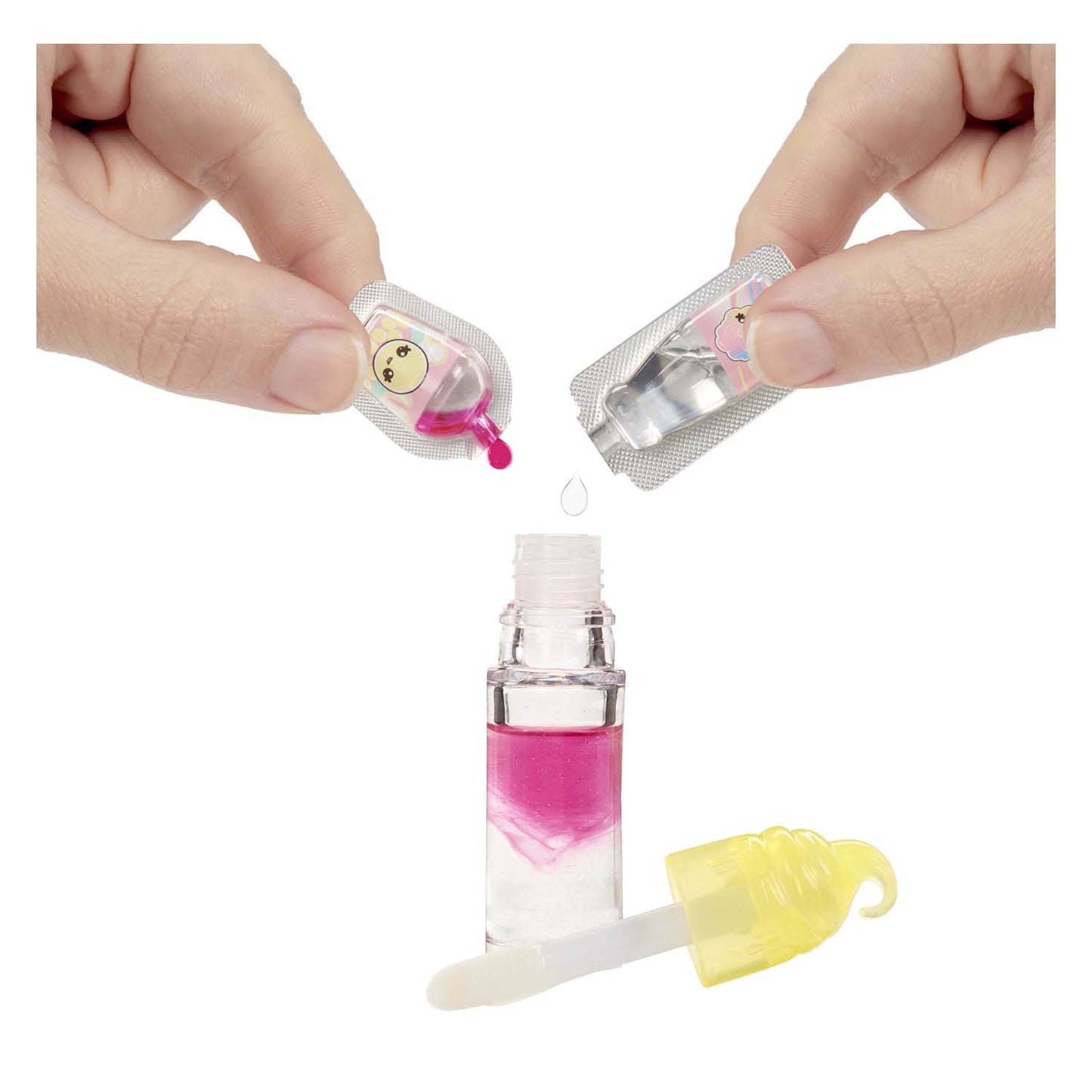 MGA Entertainment Yummiland Pop - Nia Candy Flusen mit Lipgloss Set