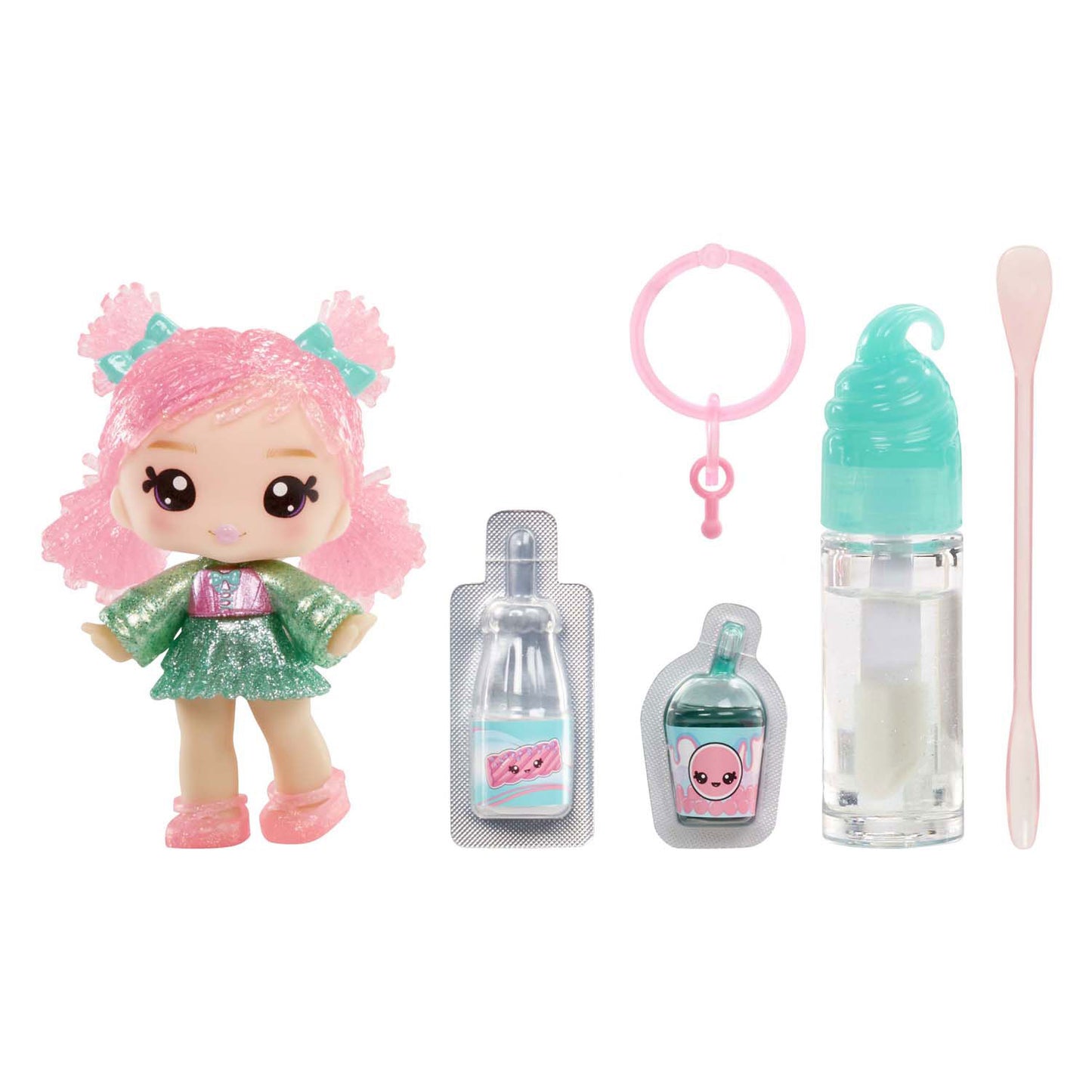 MGA Entertainment Yummiland Pop - Susie Sour Stroh mit Lipgloss Set