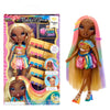 MGA Entertainment Rainbow High Fashion Puppe mit Haarkreide - Meline Gold