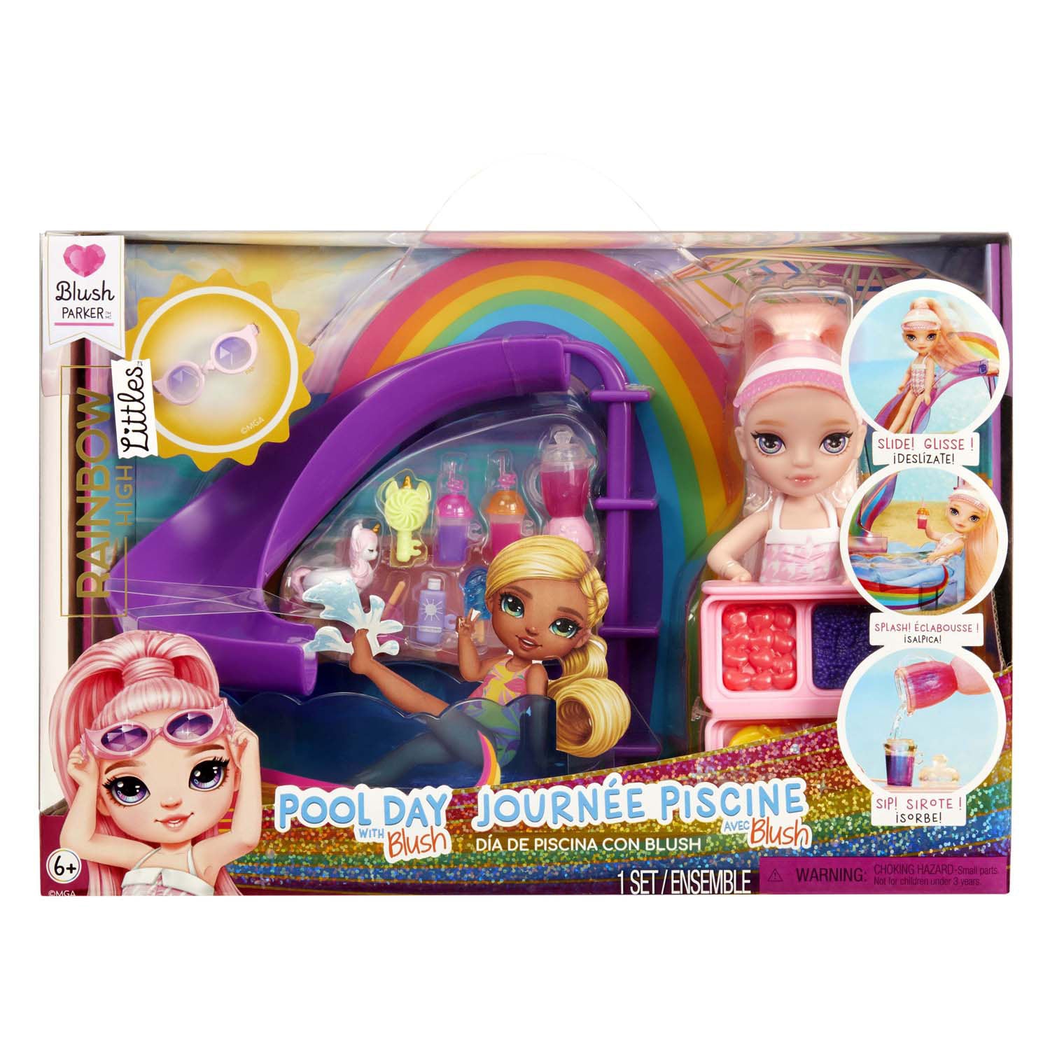 Regenbogen High Little Compact Playset Schwimmen
