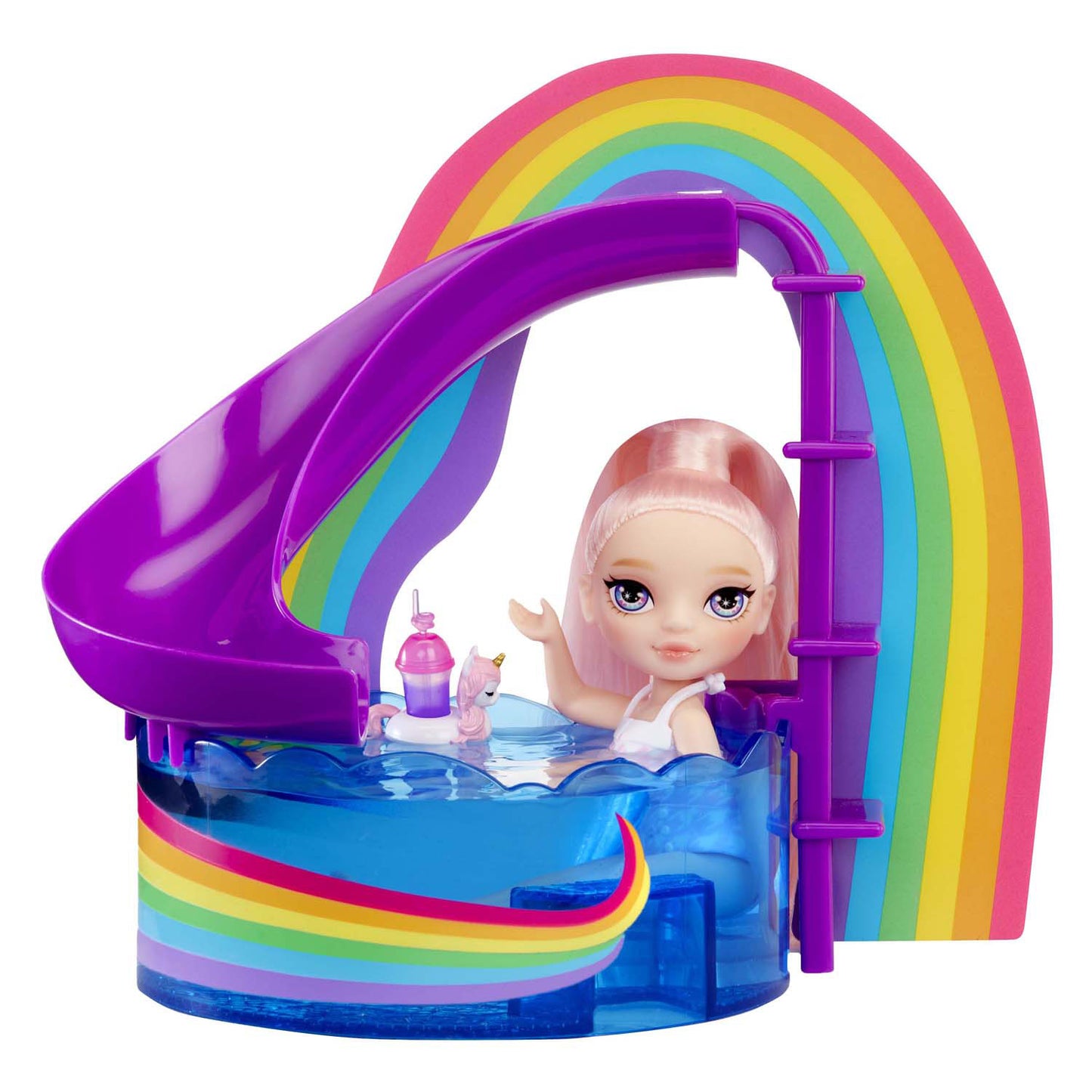 Regenbogen High Little Compact Playset Schwimmen