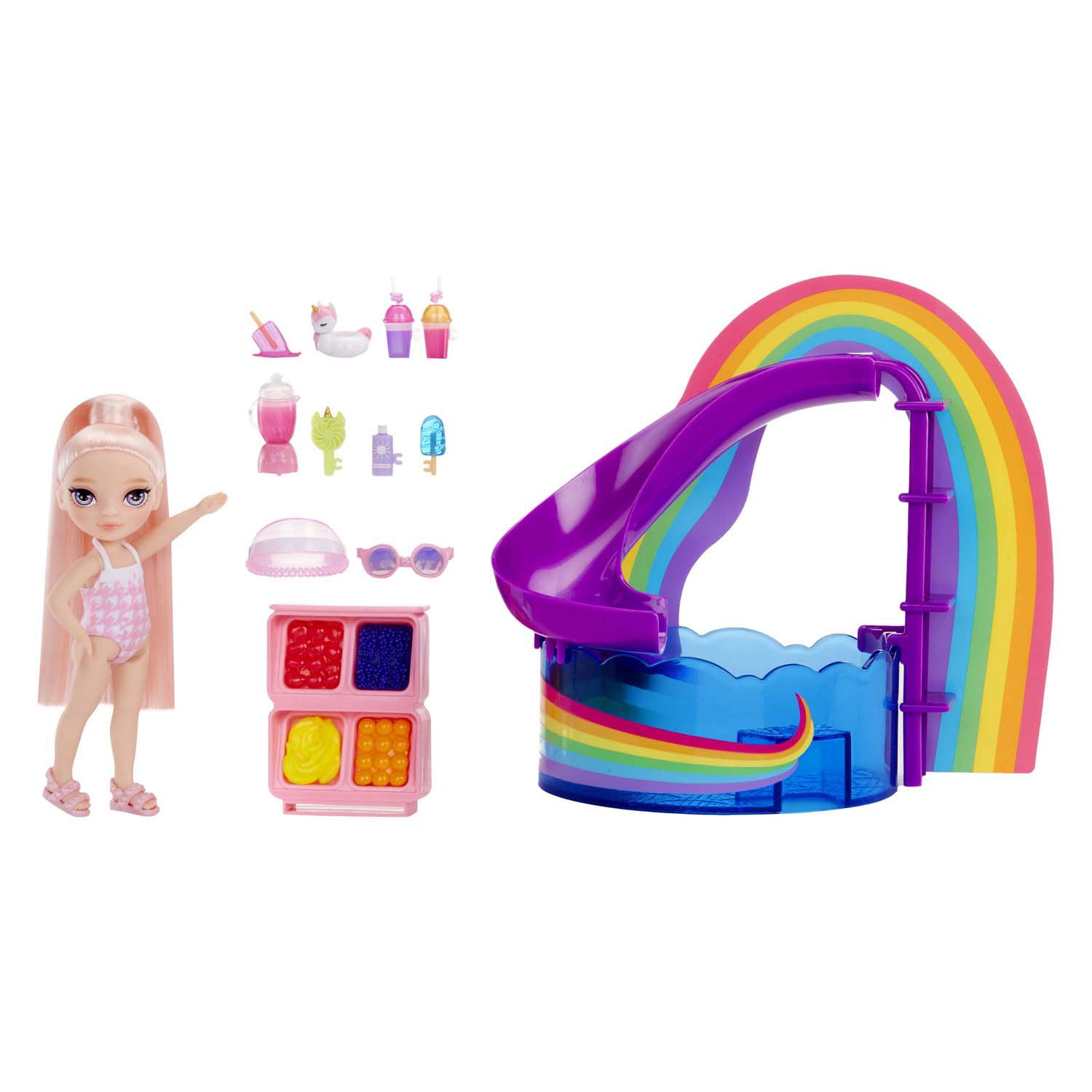 Regenbogen High Little Compact Playset Schwimmen