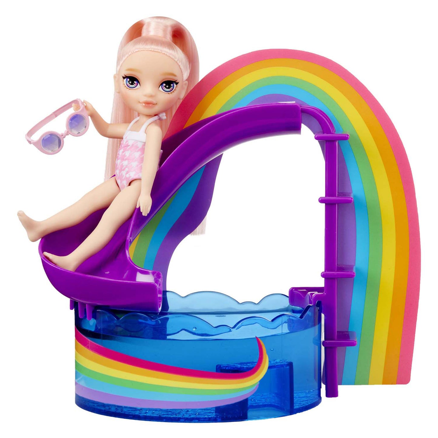 Regenbogen High Little Compact Playset Schwimmen