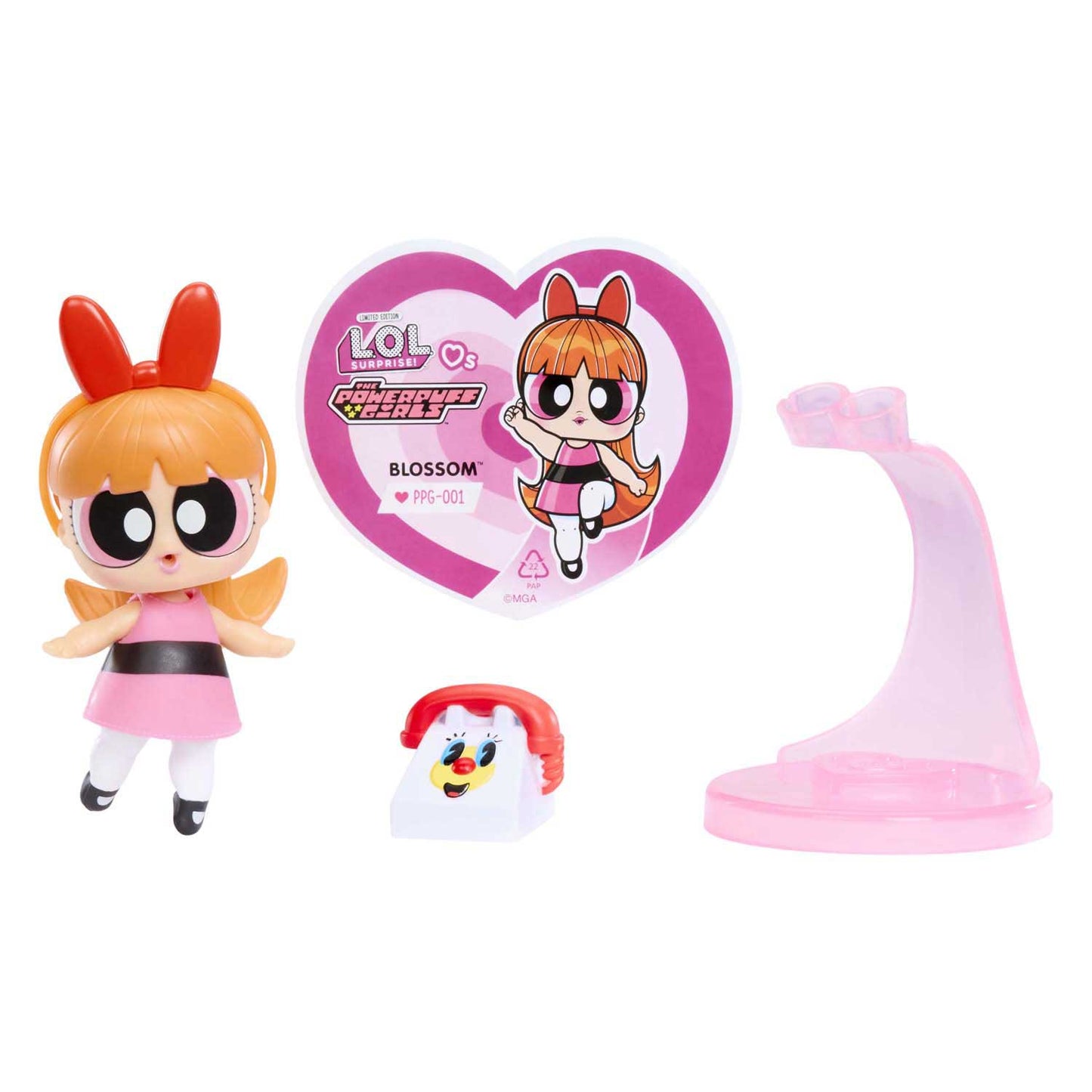 Lol. Überraschung liebt Powerpuff Girls Minipuppe