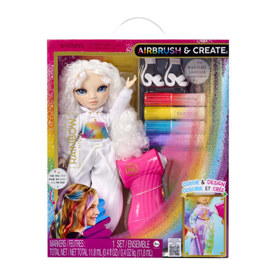 Mga Entertainment Rainbow High Air Brush kreiert Modepuppe – grüne Augen