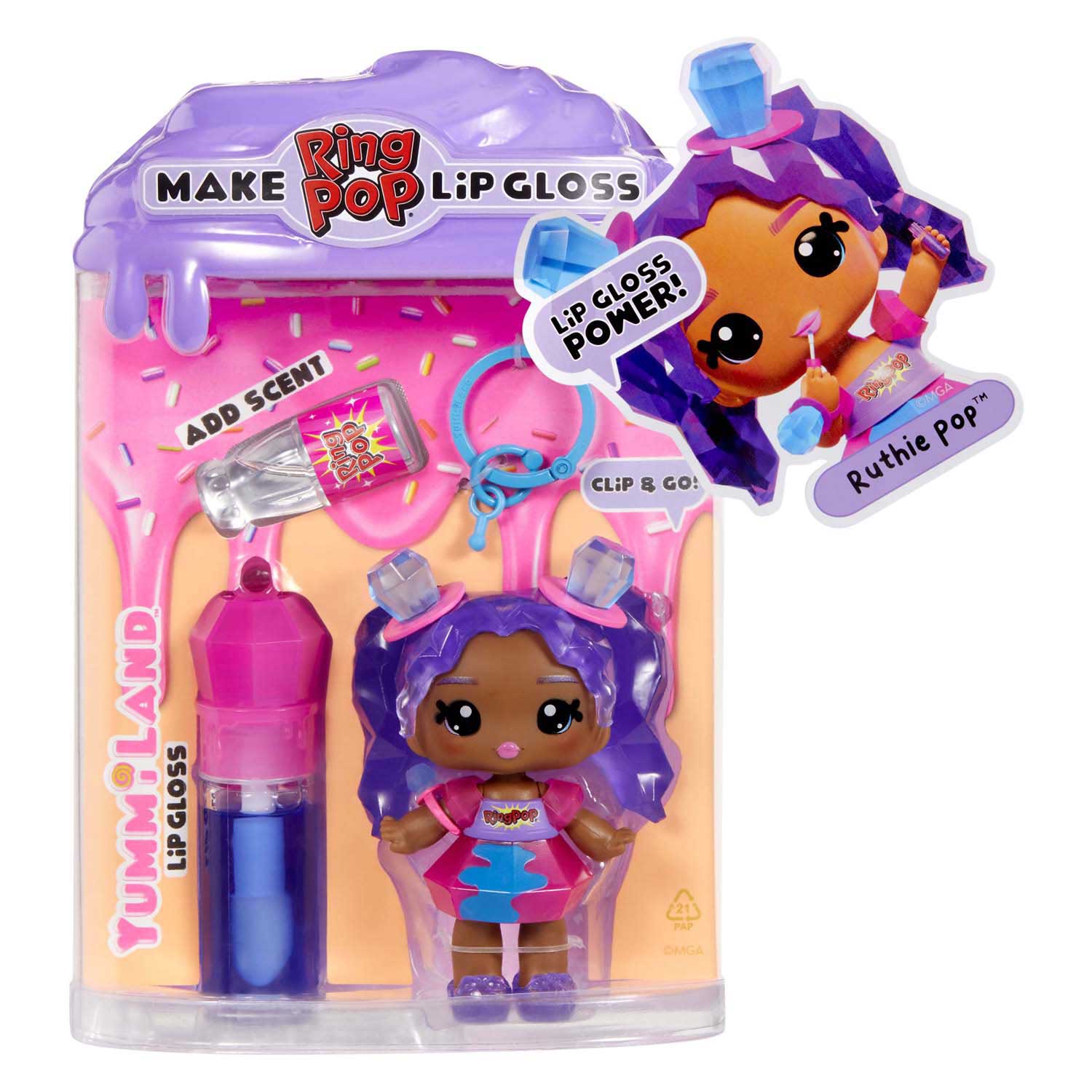Mga Entertainment Yummiland Lipgloss Pop lizenzierte Süßigkeiten