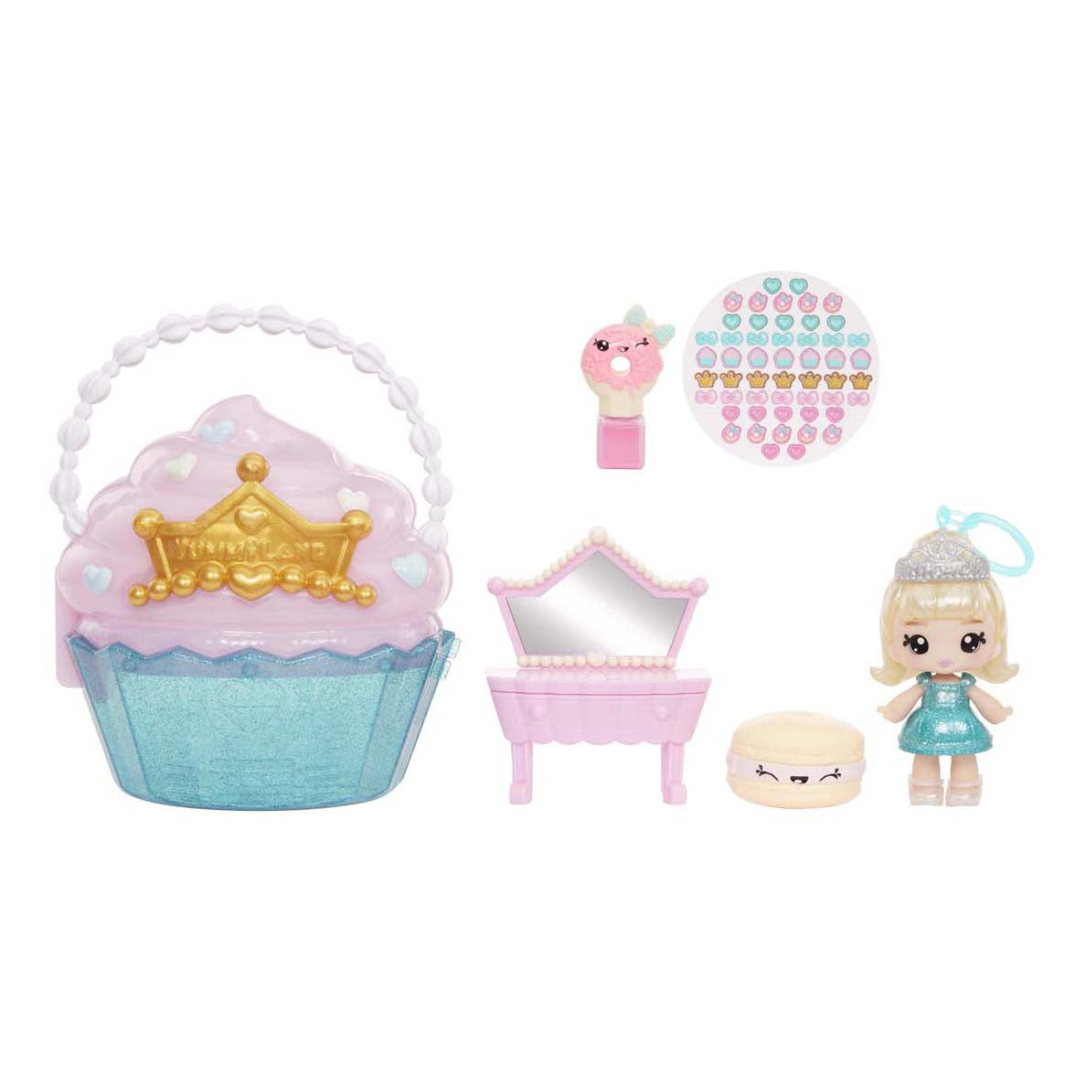 Beauty-Bag-Spielset und Lipgloss-Puppe – Cupcake