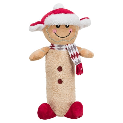 Trixie Weihnachten Gingerkoekman mit einer Flasche Plüsch