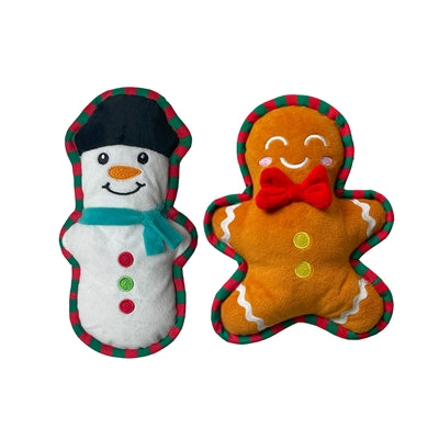 Happy Pet Quietscher Schneemann und Gingerkoekman