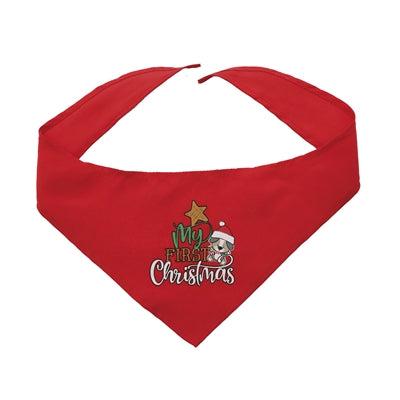 Croci Weihnachten mein erster Weihnachtshund -Set Muts Bandana Bot