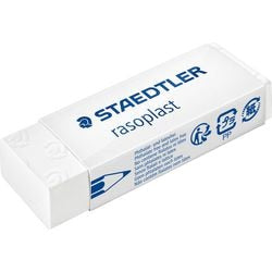 Radiergummi Staedtler Raso Plast 526 B20 Kunststoff weiß
