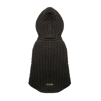 Croci Hundejacke posh schwarz gefüttert