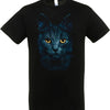 T-Shirt Black Cat Black
