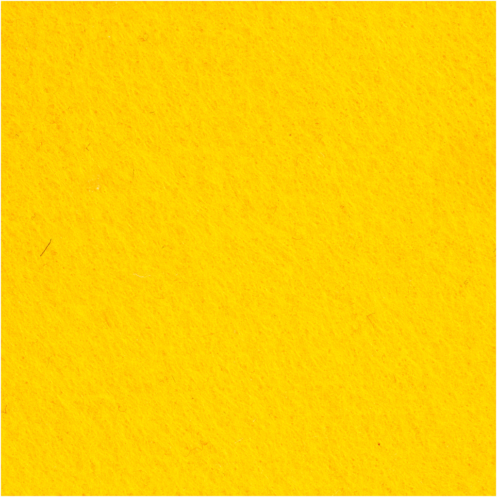 Creativ Company Hobbyfilz, Blatt 42x60 cm, Stärke 3 mm, gelb, 1 Blatt