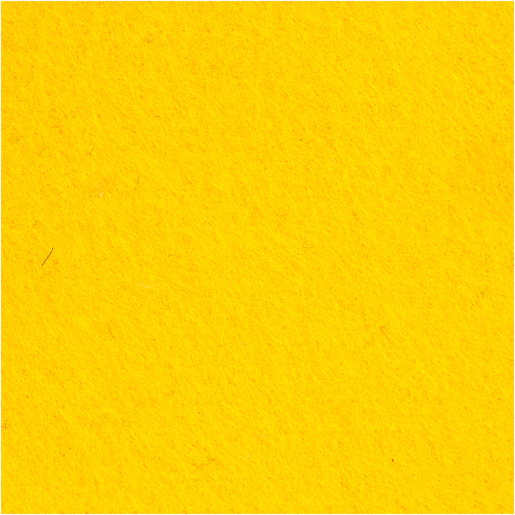 Creativ Company Hobbyfilz, Blatt 42x60 cm, Stärke 3 mm, gelb, 1 Blatt