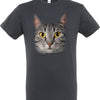 T-Shirt Grey Cat Grey