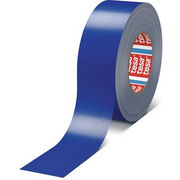 Tesa Professional 1064735 – Tesa Standard-PE-Mantel-Gewebeband, 55 Mesh, blau, 25 mm x 50 m | 5 Stück - afbeelding 1