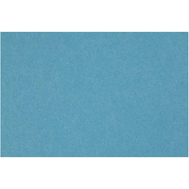 Creativ Company Hobbyfilz, Blatt 42x60 cm, Stärke 3 mm, türkis, 1 Blatt