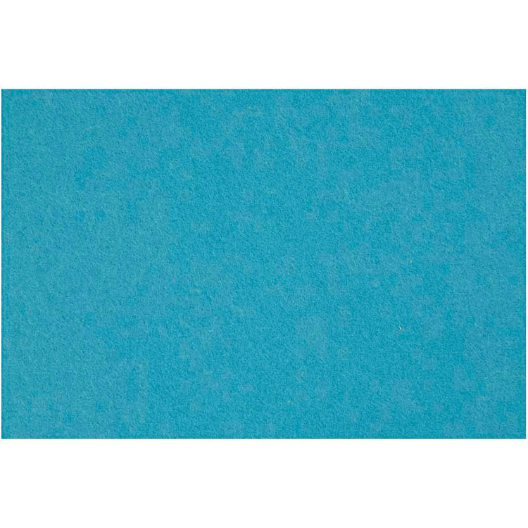 Creativ Company Hobbyfilz, Blatt 42x60 cm, Stärke 3 mm, türkis, 1 Blatt