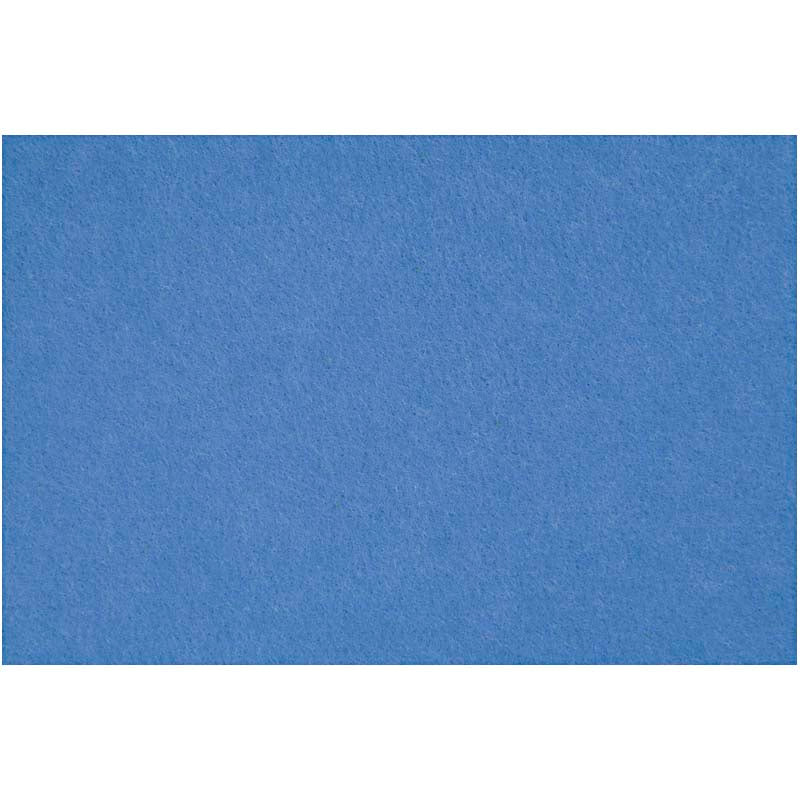 Creativ Company Hobbyfilz, Blatt 42x60 cm, Stärke 3 mm, blau, 1 Blatt