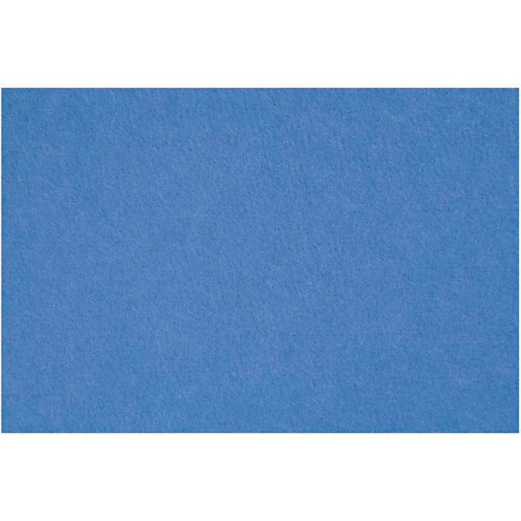 Creativ Company Hobbyfilz, Blatt 42x60 cm, Stärke 3 mm, blau, 1 Blatt