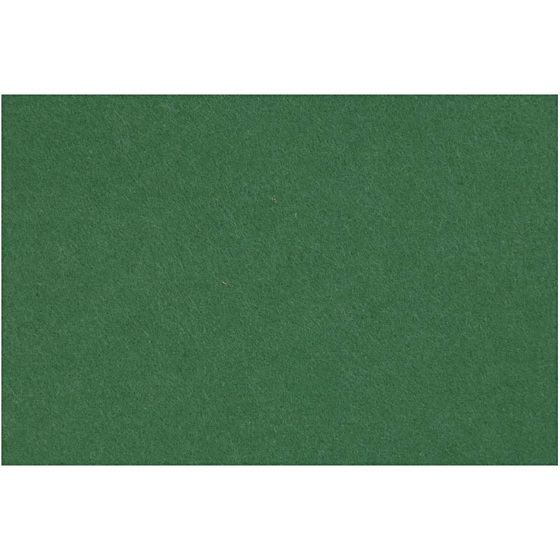 Creativ Company Hobbyfilz, Blatt 42x60 cm, Stärke 3 mm, dunkelgrün, 1 Blatt
