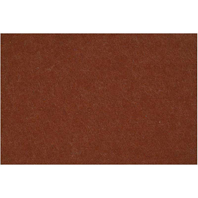 Creativ Company Hobbyfilz, Blatt 42x60 cm, Stärke 3 mm, braun, 1 Blatt
