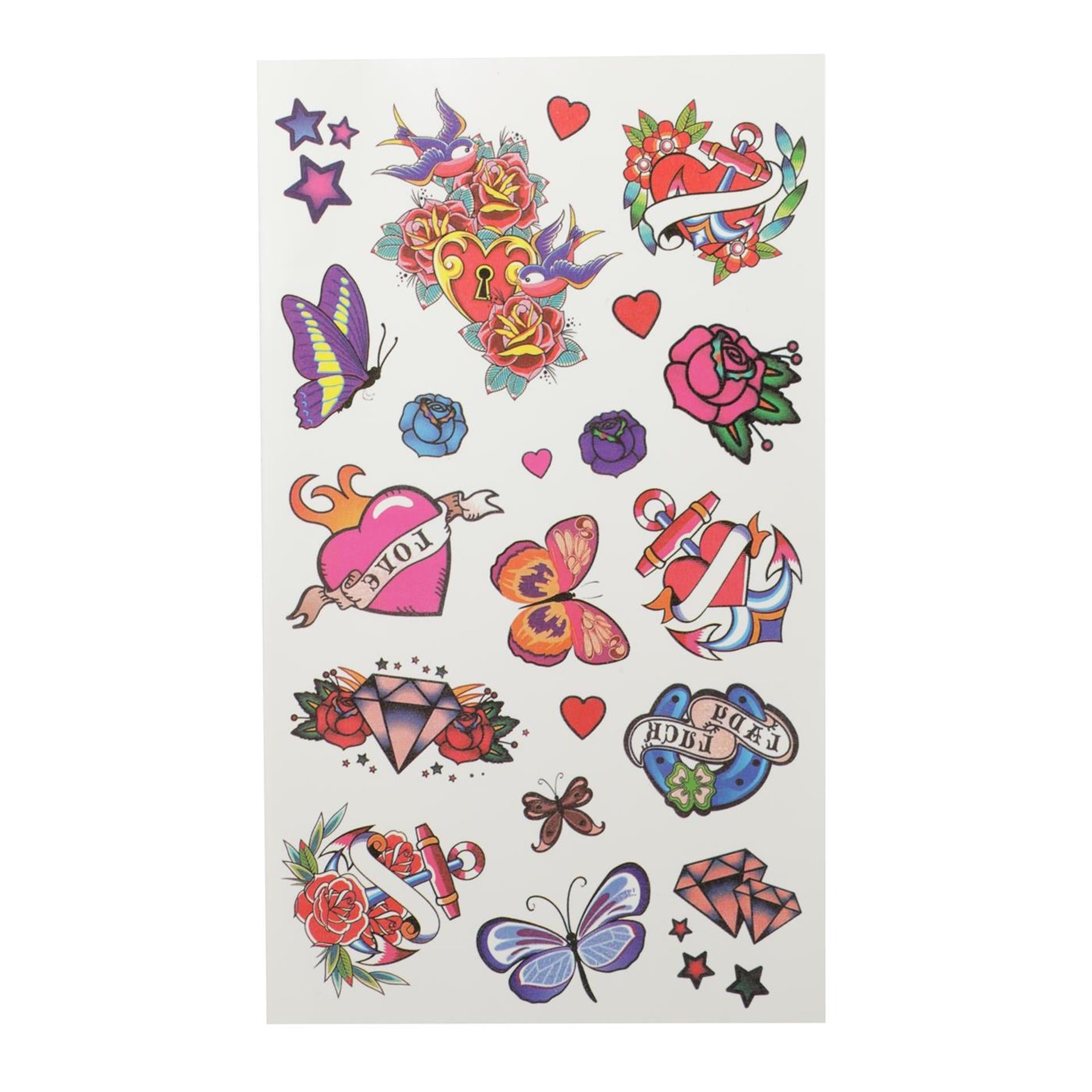 Toi-Tattoocickers und Briefmarkensatz