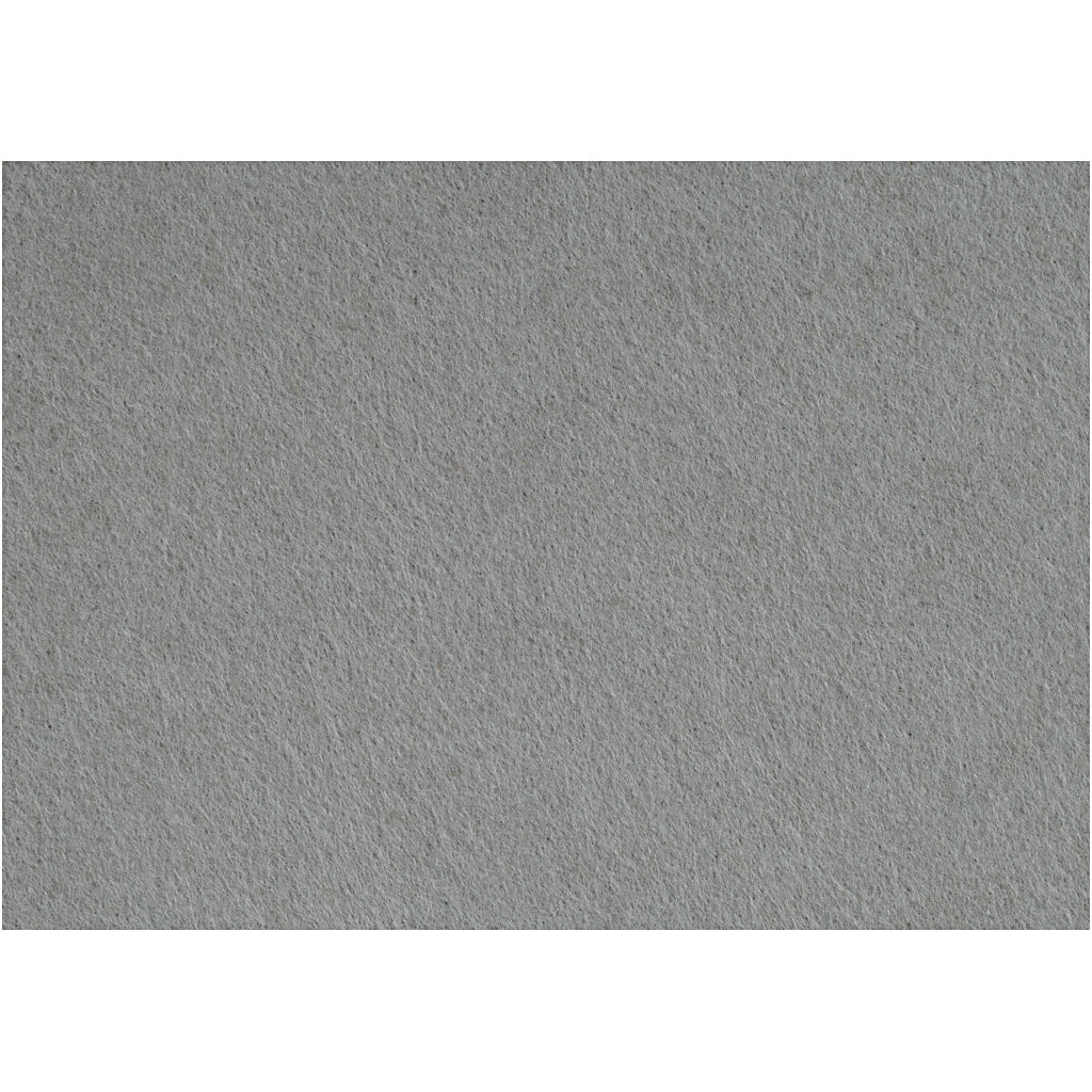 Creativ Company Hobbyfilz, Blatt 42x60 cm, Stärke 3 mm, grau, 1 Blatt