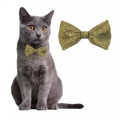 Viele Geschenke Weihnachtsflockenbankatze Gold Gold