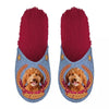 Slippel Labradoodle Lila Rot