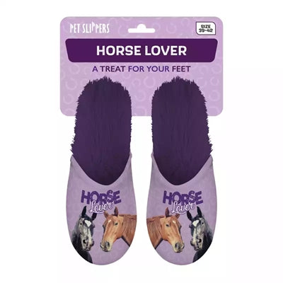 Slippel Horse Liebhaber lila
