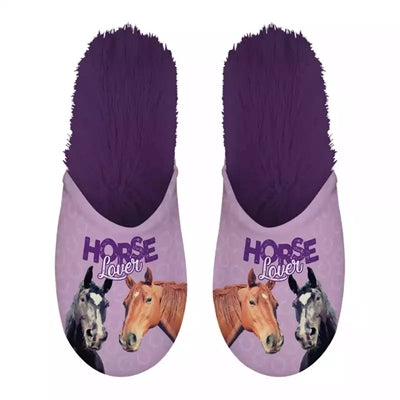 Slippel Horse Liebhaber lila