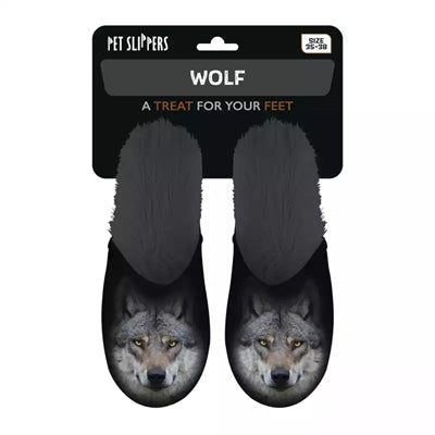 Slippel Wolf schwarz