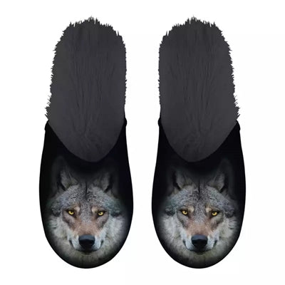 Slippel Wolf schwarz