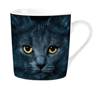 Viel Geschenke Becher schwarzer Katze