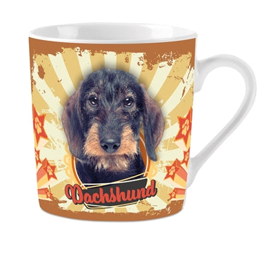 Viel Geschenke Mok Dachtshund Deckel