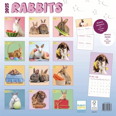 Kalender Kaninchen Studio 2025