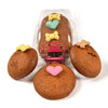 Die bellende Bäckerei Die barkende Bäckerei Mini -Iced Woofins Trio Assorti
