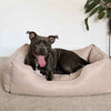 Rosenholz Rosenholz Hundkorb dünne Twill Beige