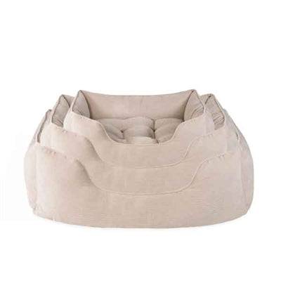 Rosewood Rosewood Hundekorb Schnur Ribstof Beige