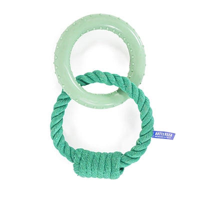 Battersea Battersea Ring Gummi Seil Grün