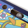 Rosewood Krabplank und Playbaan Juke Box Blau