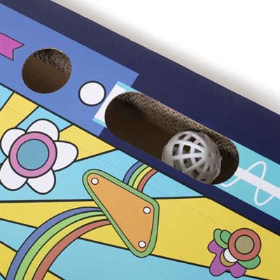 Rosewood Krabplank und Playbaan Juke Box Blau