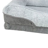 Trixie Vital Hundekorb Lino Angular Grey Hellgrau - afbeelding 3