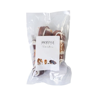 PetStyle Living Knoted Bot Multicolor mit Hühnchen