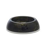 Savic Food Bowl Delice 2 Marmor Schwarz Gold - afbeelding 1