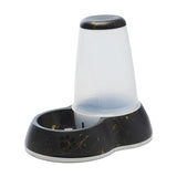 Savic Dinking Bowl Loop Marmor schwarzes Gold - afbeelding 1