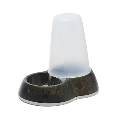 Savic Voerdispencer Loop Marmor Schwarz Gold